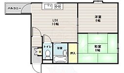 コンフォート片岡 4階/-