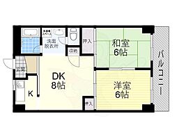 モリハイム豊里7 1階