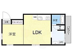 水川マンション 3階/-