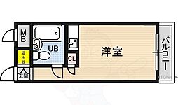 ネオハイツ新淀川 ワンルームの間取図画像