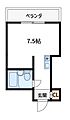 東陽町ハイホームB棟2階8.0万円