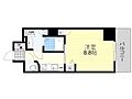 TOPAZ江坂8階9.8万円