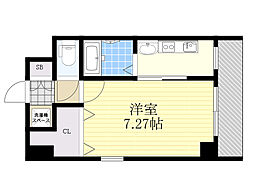 ラ・フォンテ十三 1Kの間取図画像