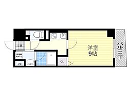 SKESAKA 1Kの間取図画像