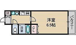 プレサンス新大阪ステーションフロント 1Kの間取図画像