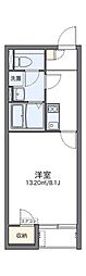 レオネクストSAKAE西淡路 1Kの間取図画像