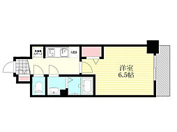 ArtizA新大阪D.C. 1Kの間取図画像