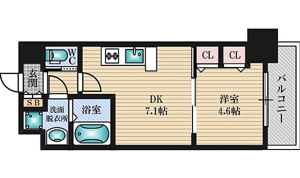 同じ建物の物件間取り写真 - ID:227080286248