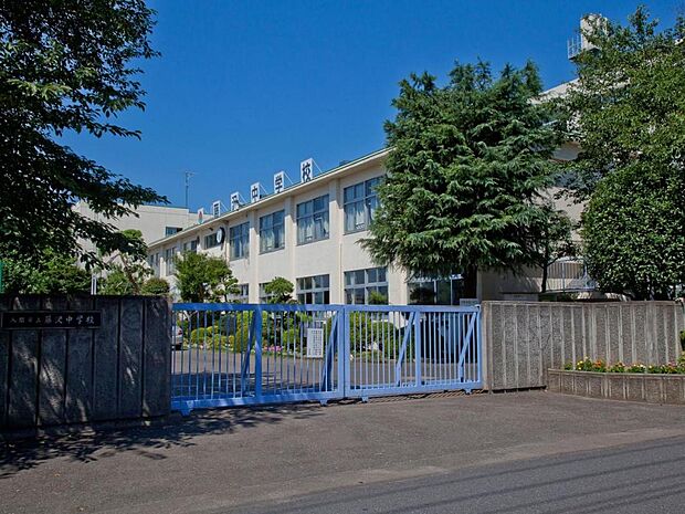 入間市立上藤沢中学校（1286m）