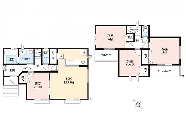 【　間取り図　】