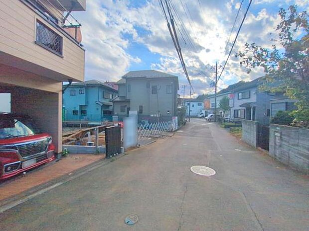 前面道路含む販売現地