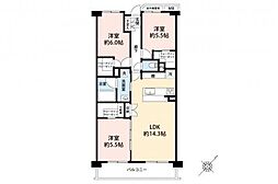 駅徒歩11分／リノベ物件／プランヴェール入間武蔵野II番館