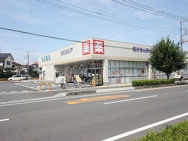 ウエルシア入間扇台店 868m