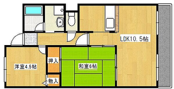 同じ建物の物件間取り写真 - ID:228041490562