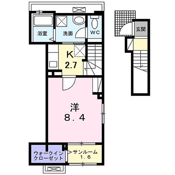 同じ建物の物件間取り写真 - ID:228042836333