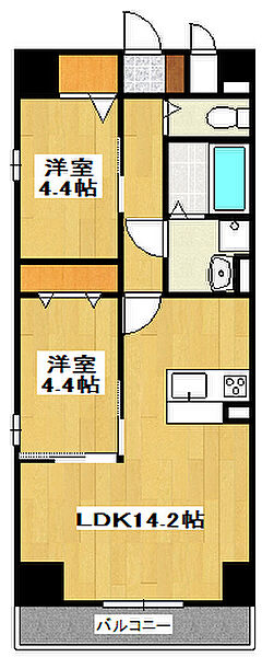 同じ建物の物件間取り写真 - ID:228045870498