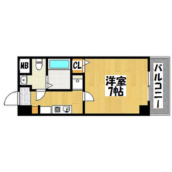 スカイヒル名谷 504｜兵庫県神戸市垂水区名谷町(賃貸マンション1K・5階・23.00㎡)の写真 その2