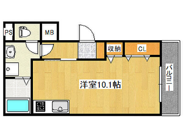 同じ建物の物件間取り写真 - ID:228046833477