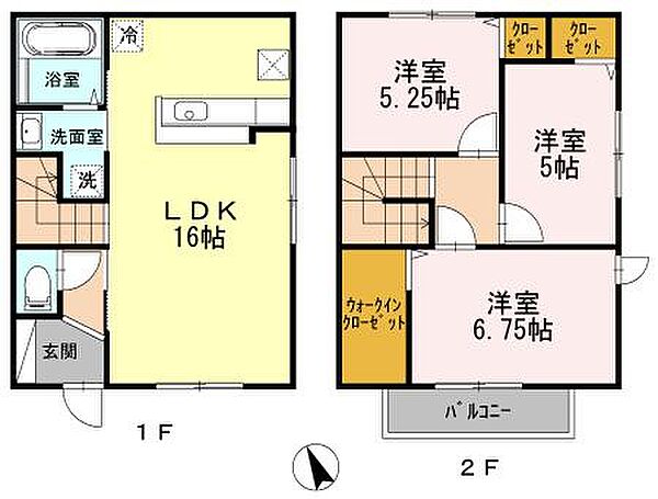 同じ建物の物件間取り写真 - ID:228047782720