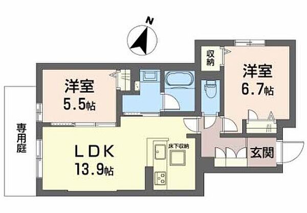 同じ建物の物件間取り写真 - ID:228048877693