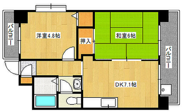 同じ建物の物件間取り写真 - ID:228048991126