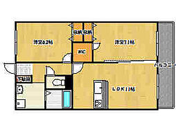シャンブルミーク 2階