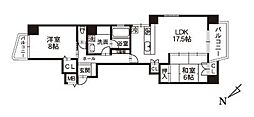 アイディールマキ8 2LDKの間取図画像