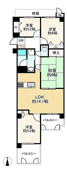 間取り：328000662412