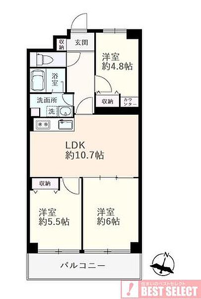 ■南東向き・最上階。3LDK新規リフォーム済みマンション！