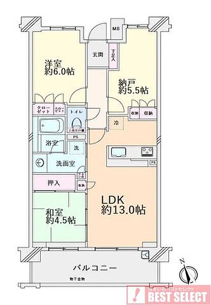 間取り：311002494875