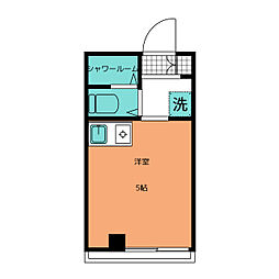 グローバルプラザ日暮里 ワンルームの間取図画像