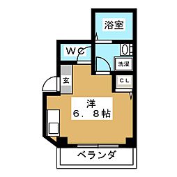 Hau'olimana ワンルームの間取図画像