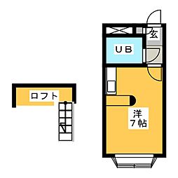 間取図画像 ワンルーム