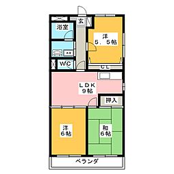 間取図画像 3LDK
