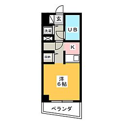 間取図画像 ワンルーム