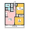 南台ハイツ1階6.4万円