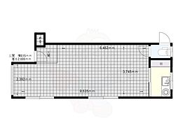 間取図画像 ワンルーム
