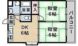 間取図画像 2DK