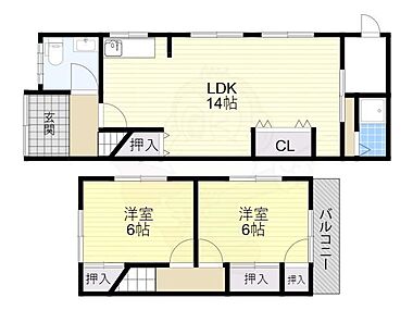 間取り：227104590655