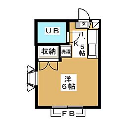 間取図画像 ワンルーム