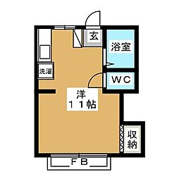 間取図画像 ワンルーム