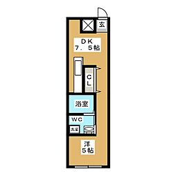 間取図画像 ワンルーム