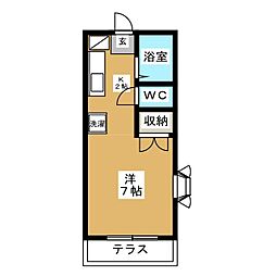 間取図画像 ワンルーム