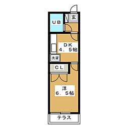 間取図画像 1DK