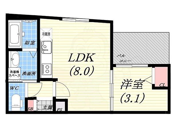 同じ建物の物件間取り写真 - ID:228048059833