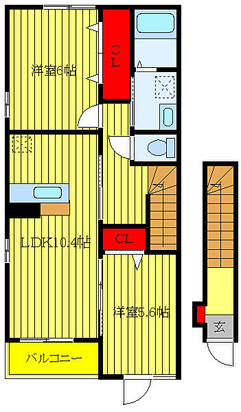 同じ建物の物件間取り写真 - ID:211046908669