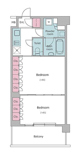 同じ建物の物件間取り写真 - ID:213103099396