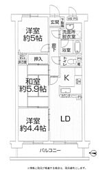 間取図画像 3LDK
