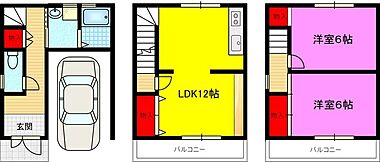 間取り：227091461900