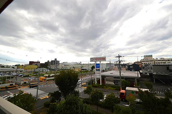 バルコニーからの景色